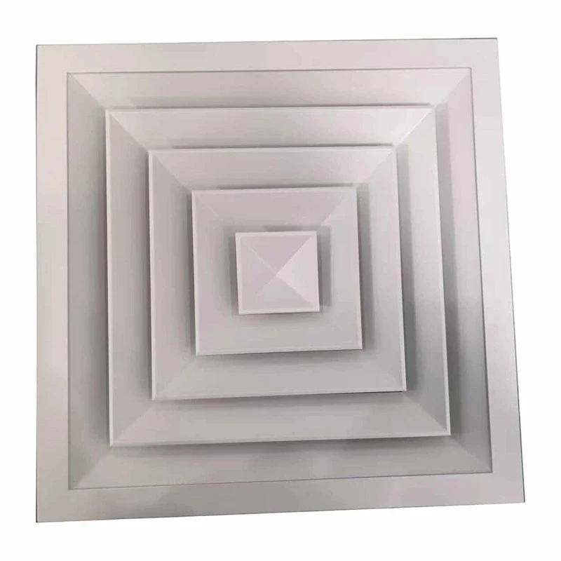 4-way Square Ceiling Diffuser